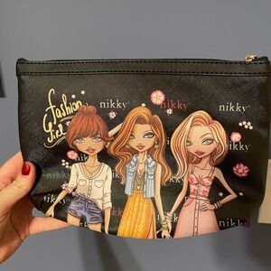 Nikky Fashion Girl Cosmetic Bag